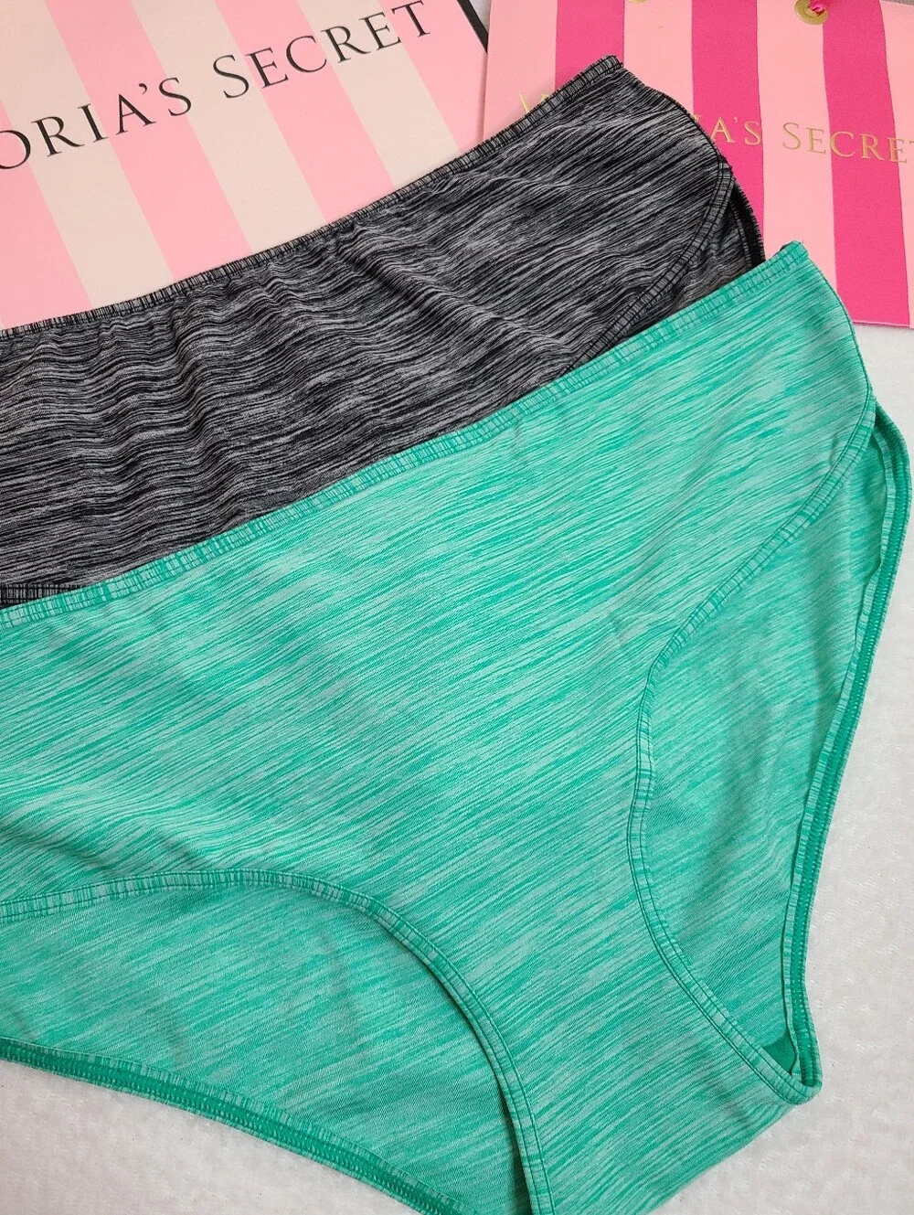 Y2K Victoria's Secret 2pk Everyday Perfect Smooth Microfiber Hipster Panties Lg